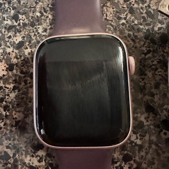 Apple Watch Series 9 [GPS 45mm] Smartwatch with Pink Aluminum Case - Picture 3 of 3